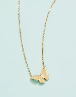 449 Butterfly Necklace Butterfly 16