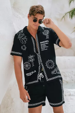 Diego Shirt Black