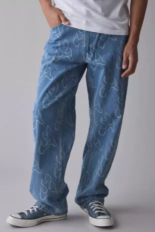 Check 5 Blaze Loose Jeans