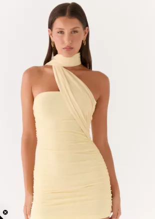 Breaking News Micro Mini Dress