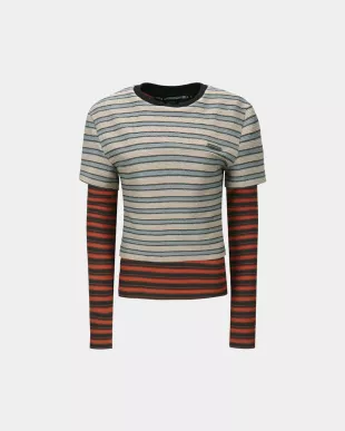 Bell Multi Stripe Long Sleeve T-Shirt