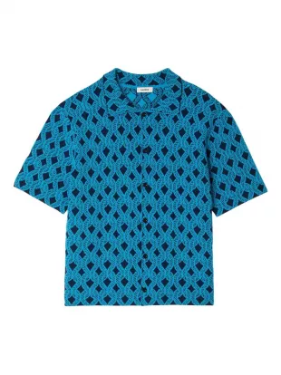 Patterned Short Sleeve Shirt