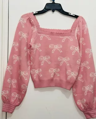 Red Bow Top