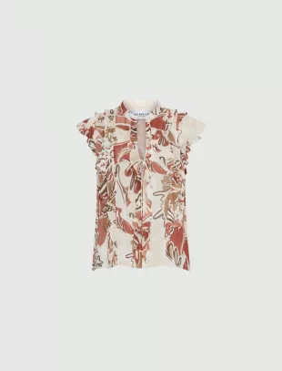 Printed Georgette Top
