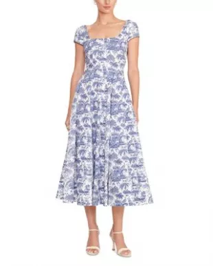 Wells Printed Dress