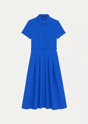 Belted Midi Shirtdress