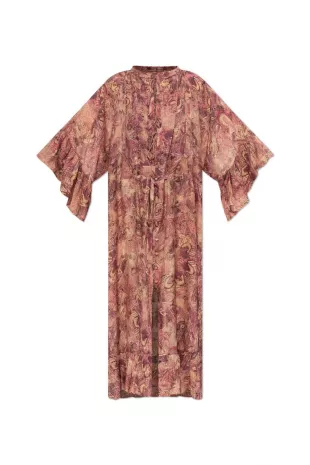 Cylene Printed Maxi Dress
