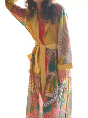 Dutton Ranch S01 Beulah Jackson Printed Robe
