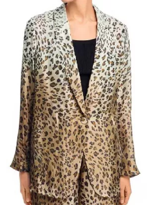 Dutton Ranch S01 Beulah Jackson Leopard Print Blazer