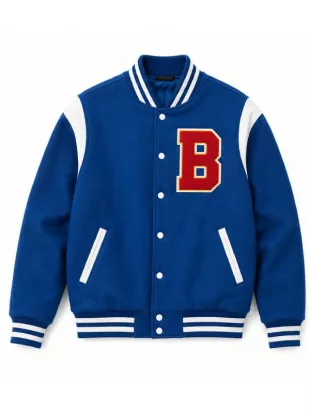 Off Campus Garrett Graham Blue Varsity Jacket