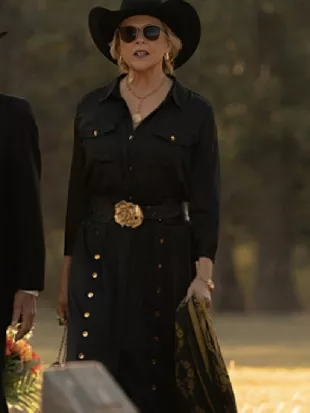 Dutton Ranch S01 Beulah Jackson Shirt Dress