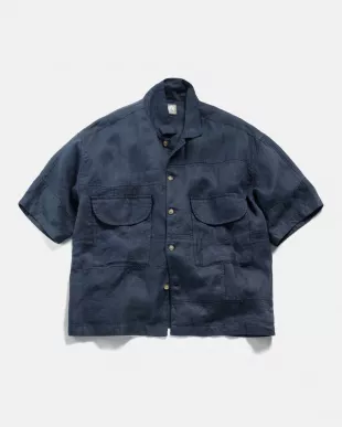 Agerola Lattice Stitched Patchwork Shirt