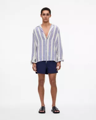 Havana Viscose Long Sleeve Shirt