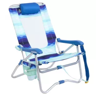 Bi-Fold Outdoor Portable Beach Chair