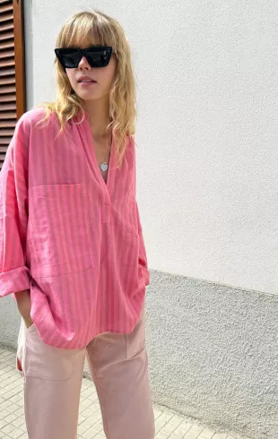 Stripe Long Sleeve Shirt