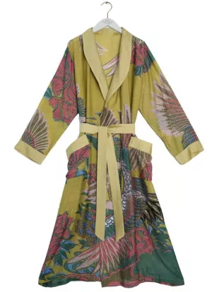 Dutton Ranch S01 Beulah Jackson Green Printed Robe