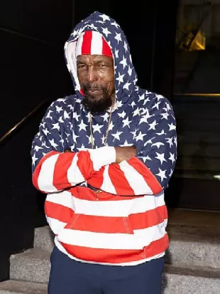 Philadelphia FAN EXPO Mr. T American Flag Hoodie
