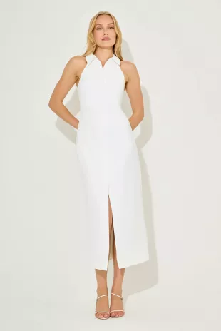 Collar Maxi Dress
