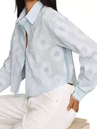 Today 2026 Hoda Kotb Blue Floral Shirt