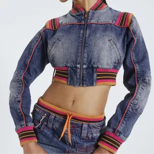 Blue and Pink Jacket