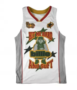 Billie Eilish Camo Blohsh Basketball Jersey