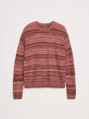 Marco Calvani The Four Seasons S02 Pink Crew-Neck Sweater