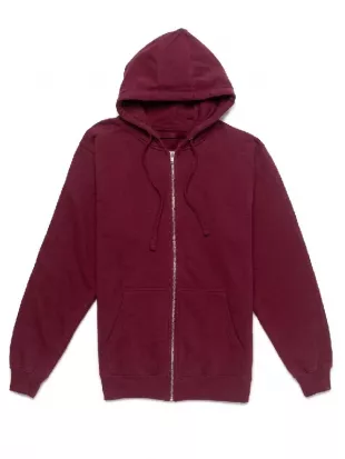 Euphoria S03 Zendaya Maroon Hooded