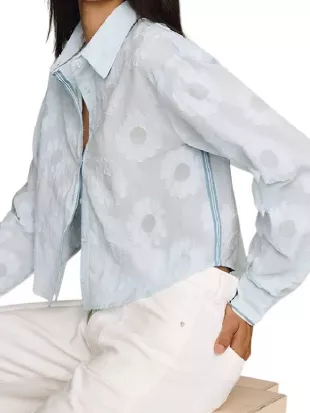 Today 2026 Hoda Kotb Today Blue Floral Shirt