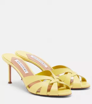Copacabana Leather Mules