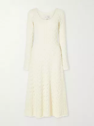 Avril Pointelle Dress