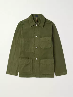 Duck Cotton-Canvas Chore Jacket