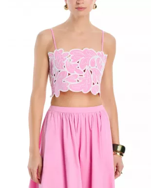 Paisley Bloom Embroidered Top
