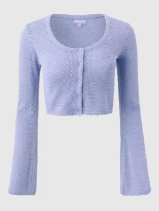 Off Campus S01 Hannah Wells Crochet Cardigan