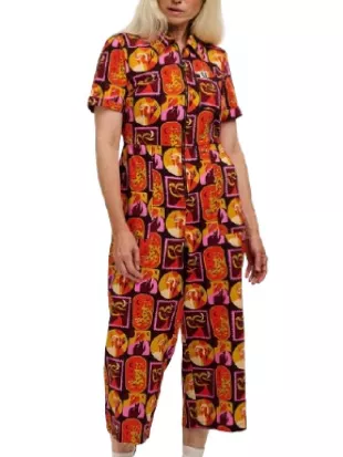 Bad Company S01 Donna Printed Jumpsuit