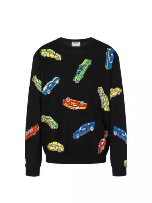 Press Junket Off Campus Jalen Thomas Brooks Cars Sweatshirt