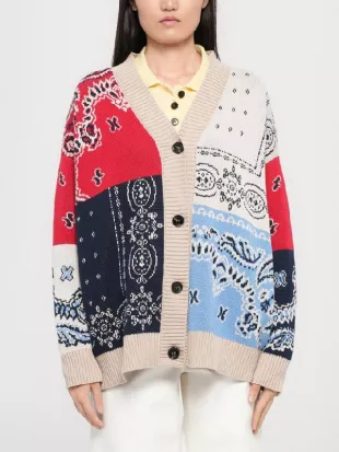 The Four Seasons Kate Bandana Cardigan