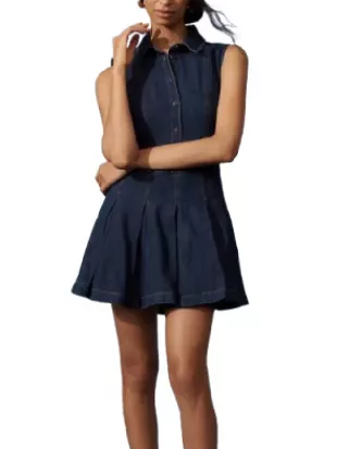 A Good Girls Guide To Murder S02 Emma Myers Denim Dress