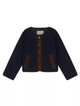 The Four Seasons S02 Tina Fey Blue Sherpa Jacket