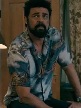The Boys S05 Karl Urban Dragon Print Shirt