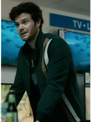 The Boys S5 Jack Quaid Green Striped Jacket