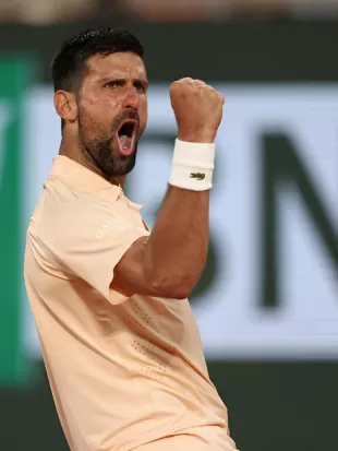 French Open 2026 Novak Djokovic Polo Shirt