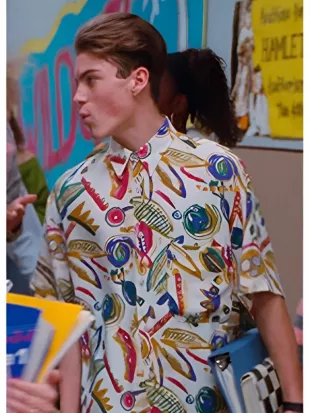 Beverly Hills 90210 David Silver Multicolor Shirt