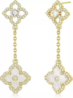 Clover Dangle Earrings