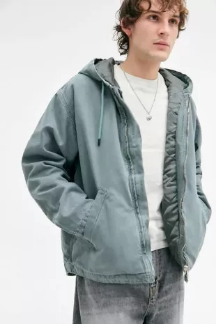 Rex Petrol Canvas Skateboard-Kapuzenpullover