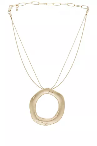 Unique Necklace Open Circle