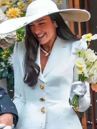 Dua Lipa Wedding Blazer
