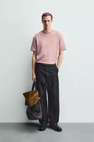 Relaxed Fit Interlock T-Shirt