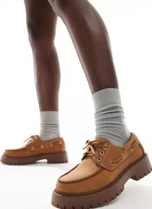 Seqwl Exton Chunky Platform Boat Shoes
