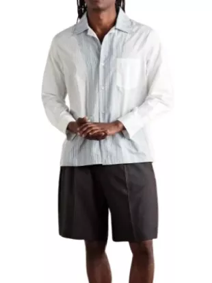 The Four Seasons S02 Coleman Domingo Striped Shirt
