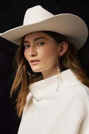 Soft Turn Felt Cowboy Hat
